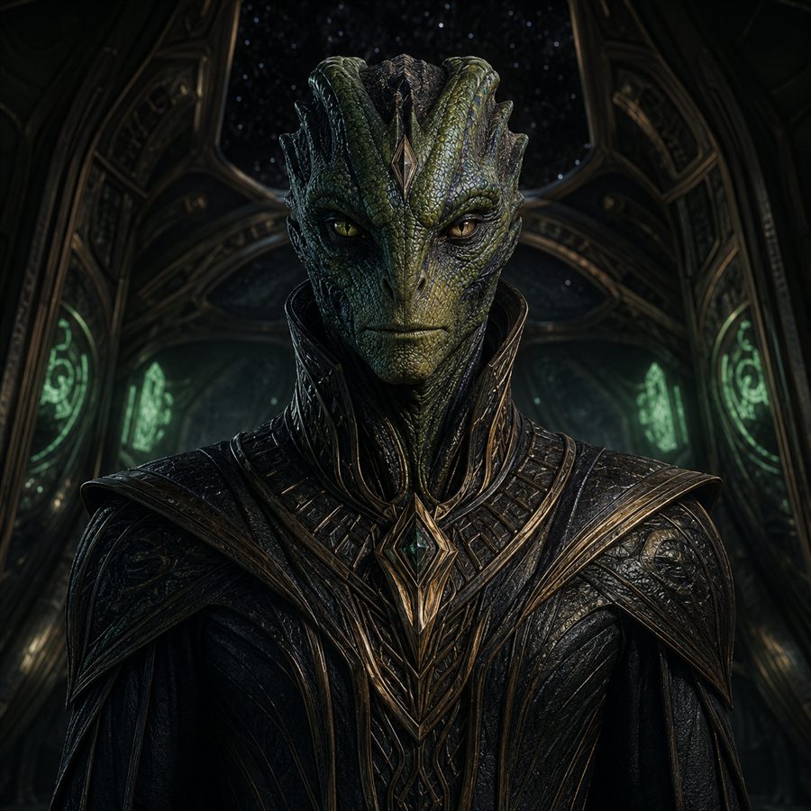 Reptilian messenger